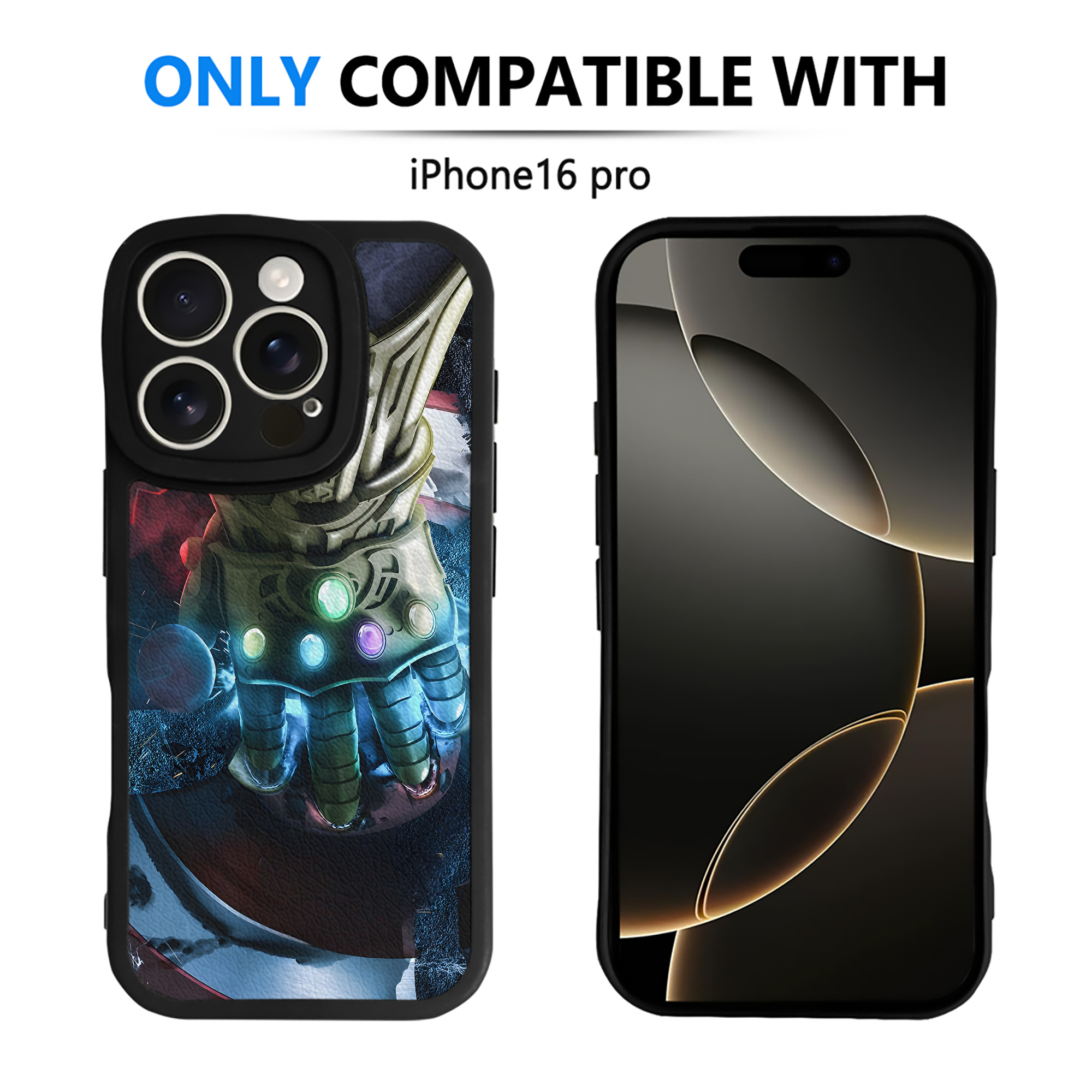 （画像用） アベンジャーズ The Avengers 【iPhone 16シリーズ対応】シリコンスマホケース（レザー調） 材質：シリコン